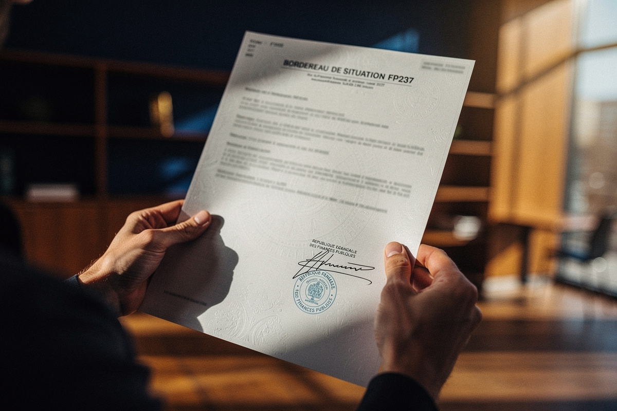 Bordereau de situation fiscale : tout savoir en 2026