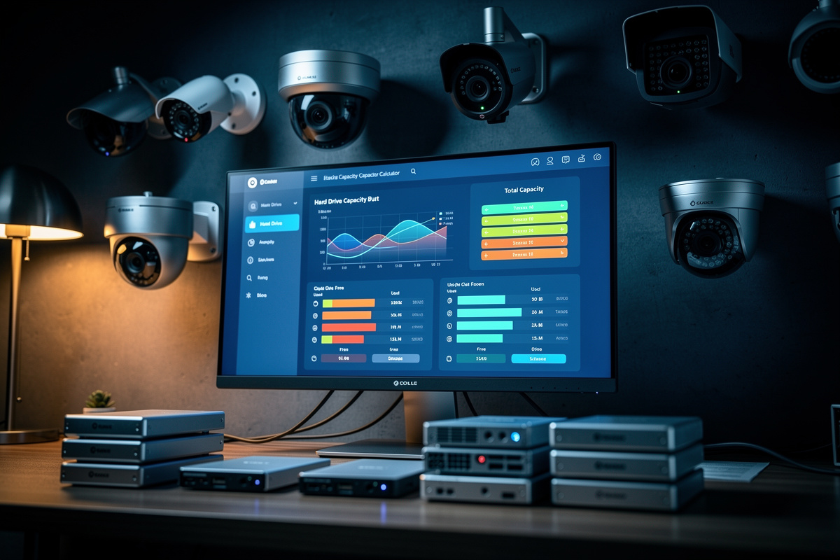 Calcul capacité disque dur webcible : guide et simulateur